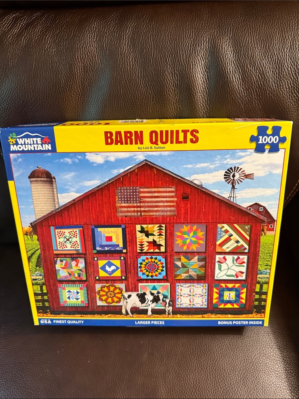 White Mountain Barn Quilts 1000 pieces